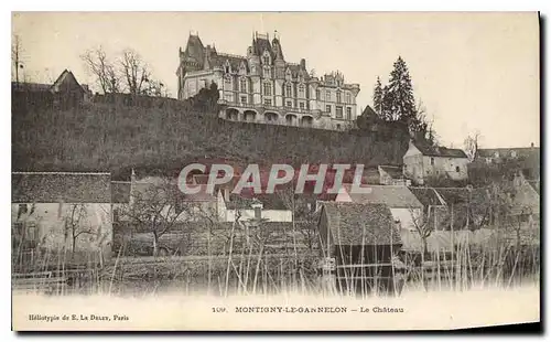 Cartes postales Montigny le Gannelon le chateau