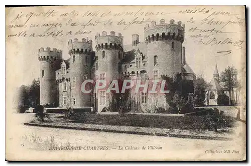 Ansichtskarte AK Environs de Chartres le Chateau de Villebon