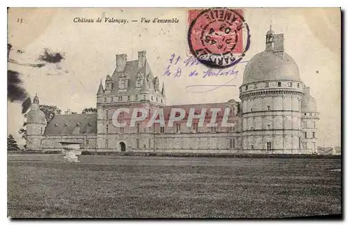 Cartes postales Chateau de Valencay vue d'ensemble