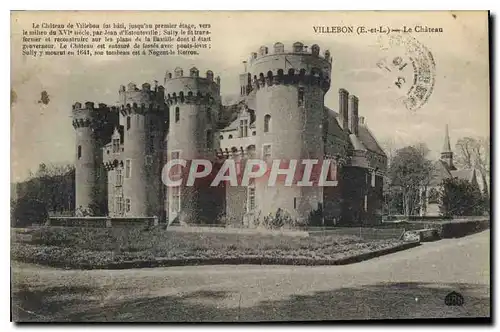 Cartes postales Villebon E et L le chateau