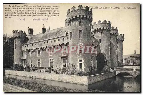 Cartes postales Villebon Eure et Loir le chateau