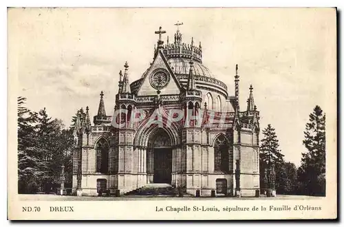 Cartes postales Dreux la Chapelle St Louis sepulture de la famille d'Orleans