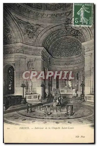 Cartes postales Dreux interieur de la chapelle Saint Louis