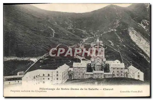 Cartes postales Pelerinage de Notre Dame de la Salette Chevet