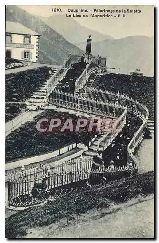 Cartes postales Dauphine Pelerinage de Notre Dame de la Salette le Lieu de l'Apparition