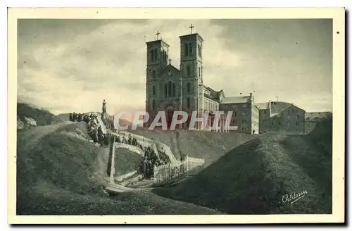 Cartes postales La Salette Lieu de l'apparition et la basilique