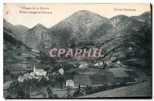 Cartes postales Village de la Salette Monts Gargas et Planeau Cliche Fluchaire