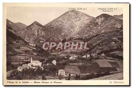 Cartes postales Village de la Salette Monts Gargas et Planeau Cl Fluchaire