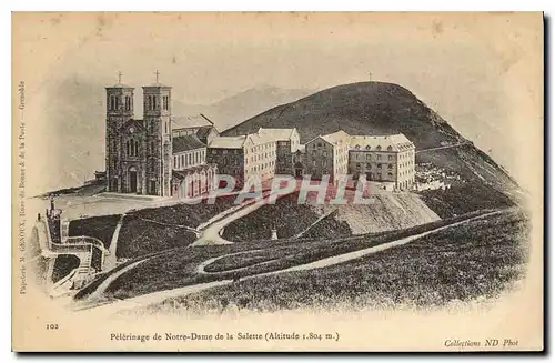 Cartes postales Pelerinage de Notre Dame de la Salette