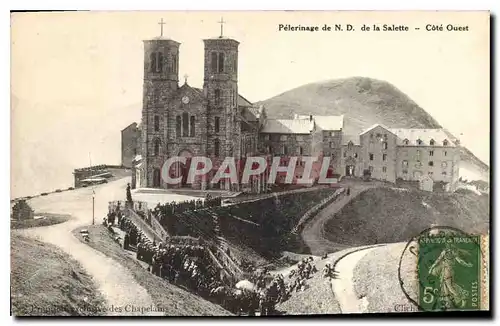 Cartes postales Pelerinage de N D de la Salette Cote Ouest