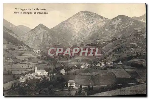 Cartes postales Villages de la Salette Monts Gargas et Planeau