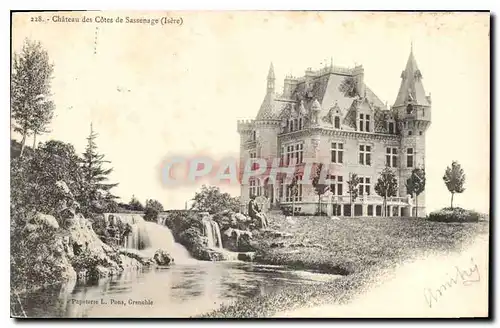 Ansichtskarte AK Chateau des Cotes de Sassenage Isere