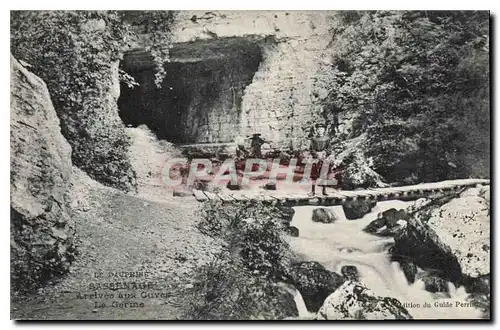 Cartes postales Dauphine Sassenage arrivee aux Cuves le Germe