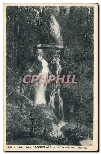 Cartes postales Dauphine Sassenage la Cascade du Parisien