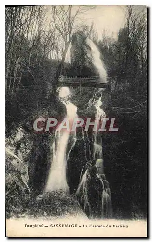 Cartes postales Dauphine Sassenage la Cascade du Parisien