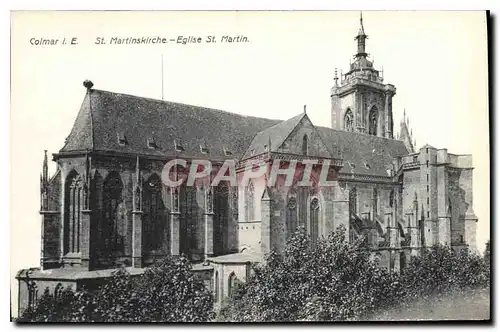 Ansichtskarte AK Colmar I E St Martinskirche Eglise St Martin