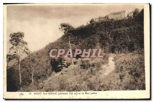 Cartes postales Mont Ste Odile et le Mur Paien