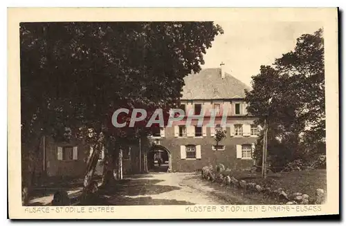 Cartes postales Alsace St Odile entree