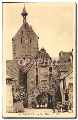 Cartes postales Riquewihr la porte Haute et le Dolder