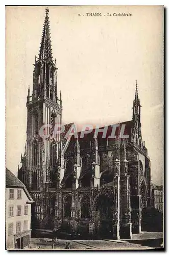 Cartes postales Thann La Cathedrale