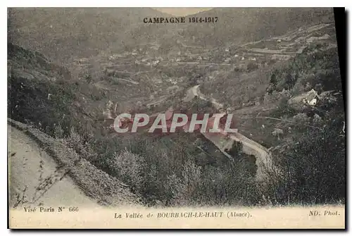 Cartes postales La Vallee de Bourbach le Haut Alsace