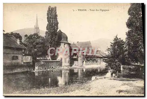 Cartes postales Thann Tour des Cigognes