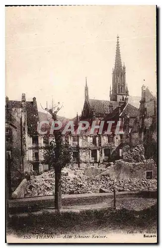 Cartes postales Thann Allee Scheurer Kestner