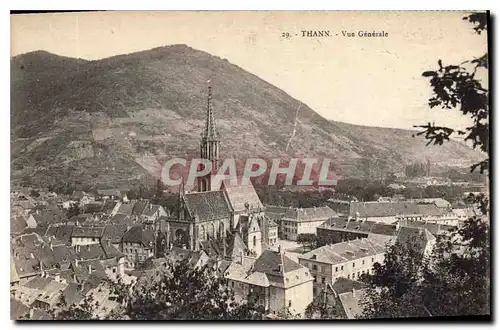 Cartes postales Thann Vue generale