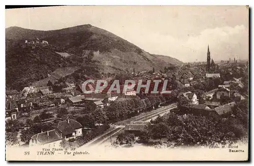 Cartes postales Thann Vue generale