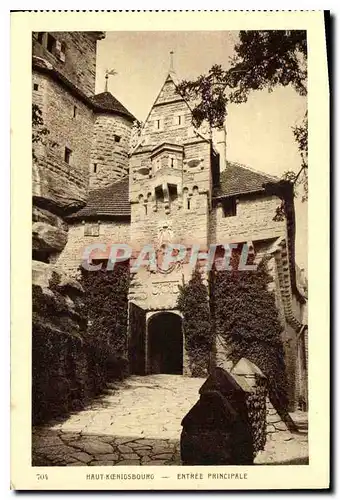 Cartes postales Haut Koenigsbourg Entree Principale