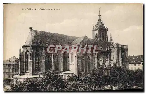 Cartes postales Colmar la Cathedrale St Martin