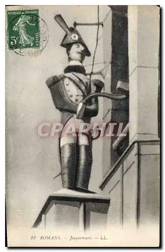 Cartes postales Romans Jacquemart