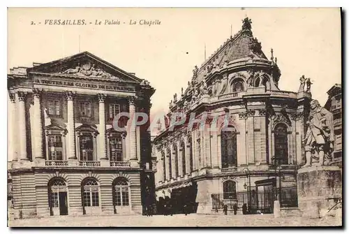 Cartes postales Versailles Le Palais La Chapelle