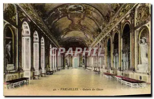 Cartes postales Versailles Galerie des Glaces