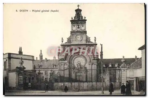 Ansichtskarte AK Dijon Hopital general facade