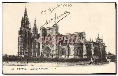 Ansichtskarte AK l'Epine l'Eglise Notre Dame