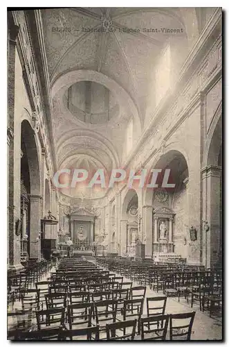 Ansichtskarte AK Blois Interieur de l'Eglise Saint Vincent