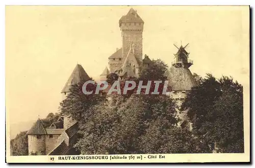 Cartes postales Haut Koenigsbourg Cote Est