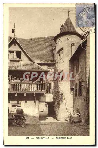 Cartes postales Ribeauville Ancienne Cour