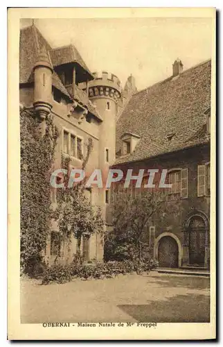 Cartes postales Obernai Maison natale de M Freppel