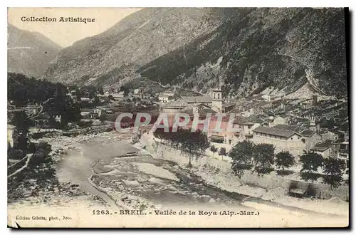 Cartes postales Breii Vallee de la Roya Alp Mar