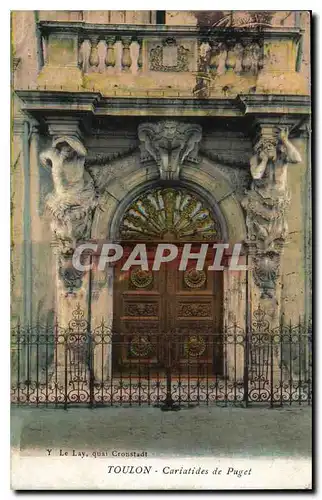 Cartes postales Toulon Cariatides de Puget