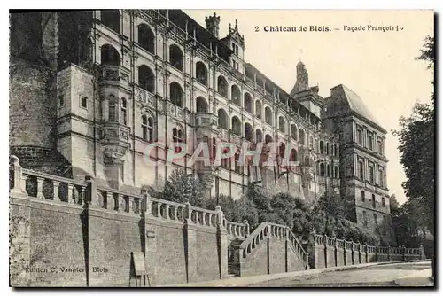 Ansichtskarte AK Chateau de Blois Facade Francois 1er