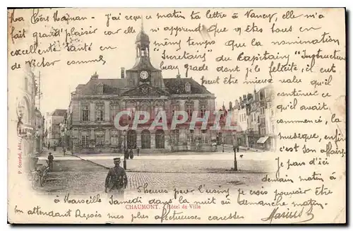 Cartes postales Chaumont Hotel de Ville