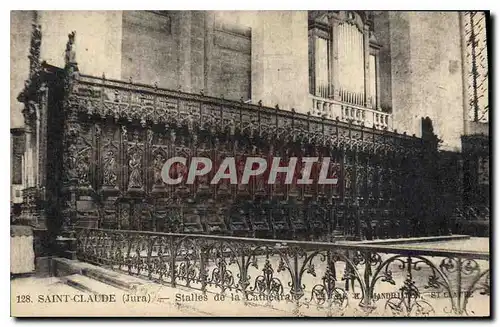 Cartes postales Saint Claude Jura Stalles de la Cathedrale