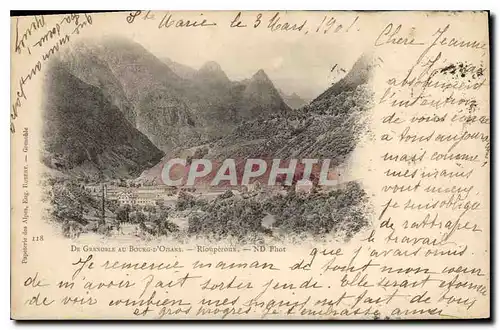 Cartes postales De Grenoble au Bourg d'Oisans