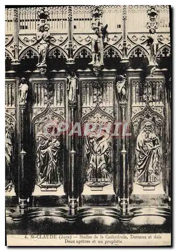 Cartes postales Saint Claude Jura Stailes de la Cathedrale