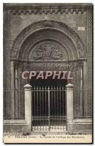 Cartes postales Charlieu Loire Le Porte de l'Abbaye des Benedictins