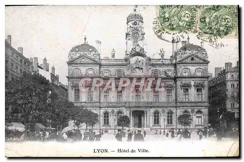 Cartes postales Lyon Hotel de Ville