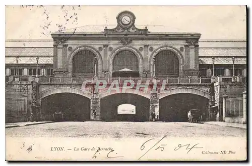 Cartes postales Lyon La Gare de Perrache